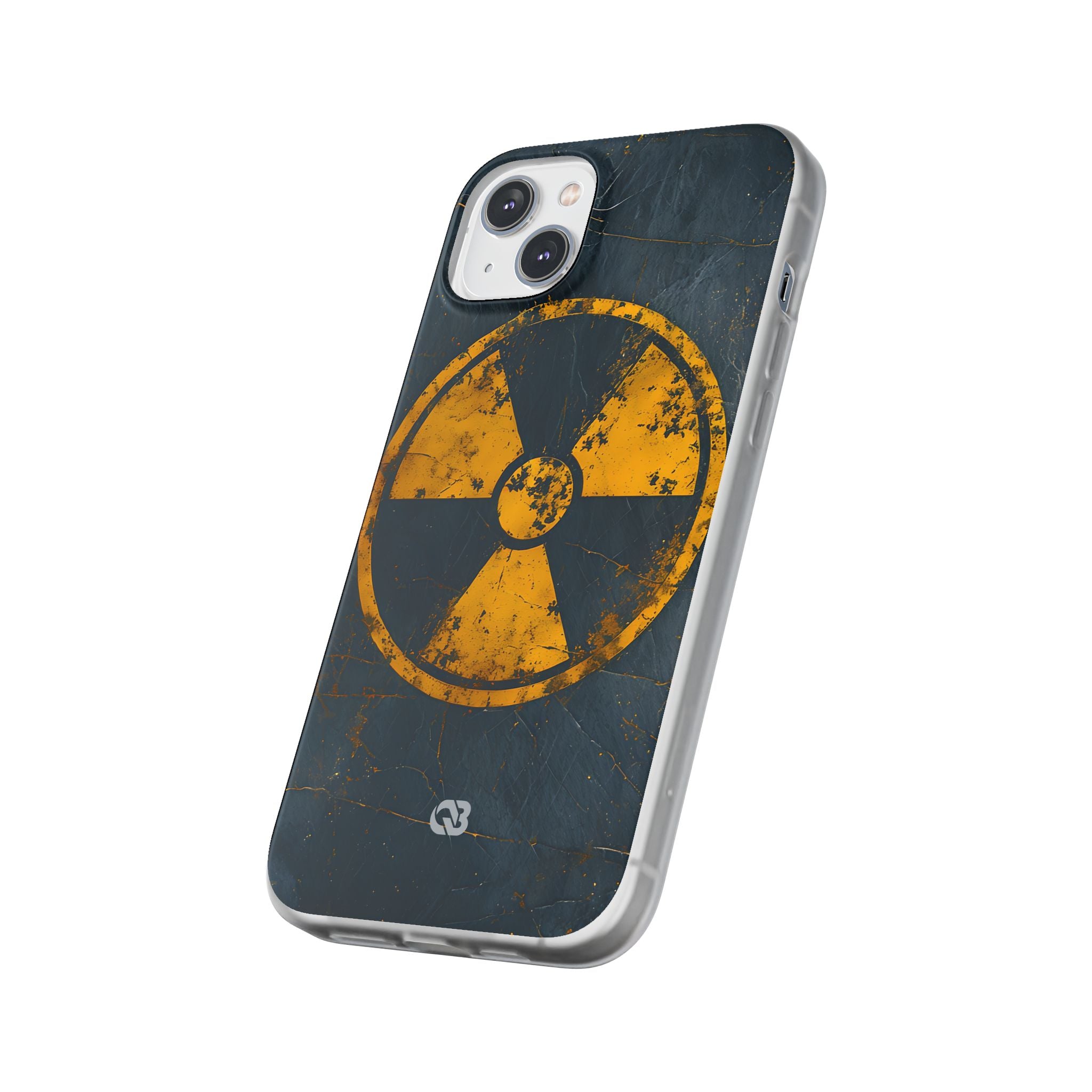 Industrial Decay Warning · Soft Phone Case for iPhone