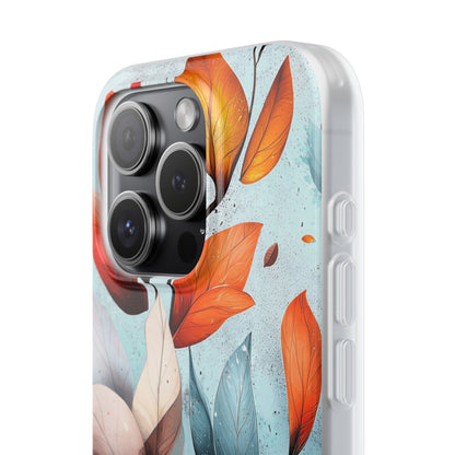 Crimson Veins iPhone 15 Pro Skal - Mjukt