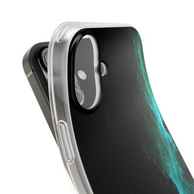 Luminous Plume · Lite Phone Case for iPhone ·  Teal