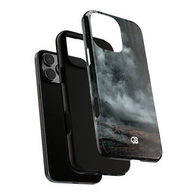 Shadowed Pine Mist · Tough Phone Case for iPhone · Black