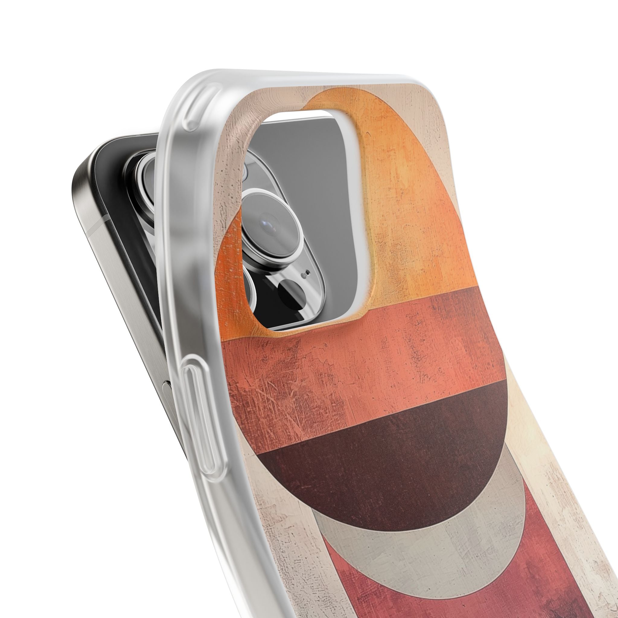 Sunset Orb iPhone 16 Pro Max Case - Soft