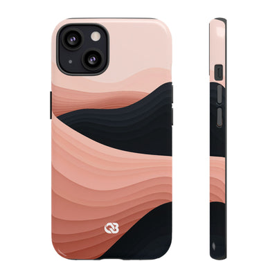 Terracotta Dunes · Tough Phone Case for iPhone · Pink