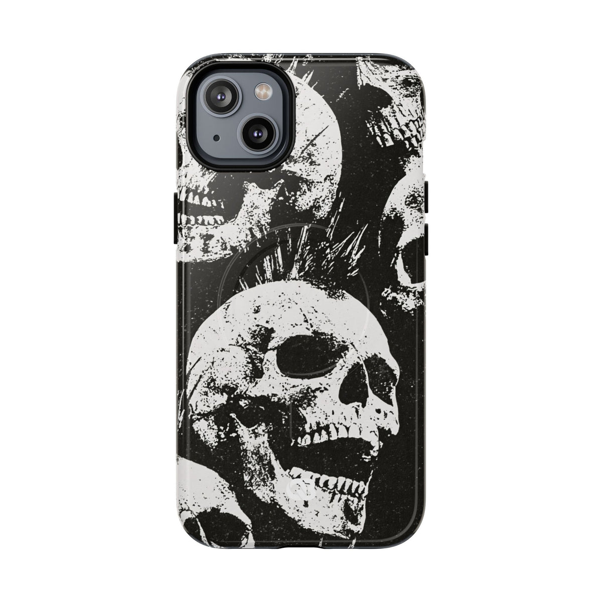 Punk Skull Riot · Tough 2.0 Magnetic Phone Case for iPhone · Black