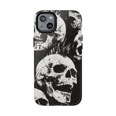 Punk Skull Riot · Tough 2.0 Magnetic Phone Case for iPhone · Black