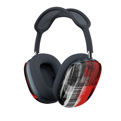 Distorted Barcode · Hard Case for AirPods Max · Black