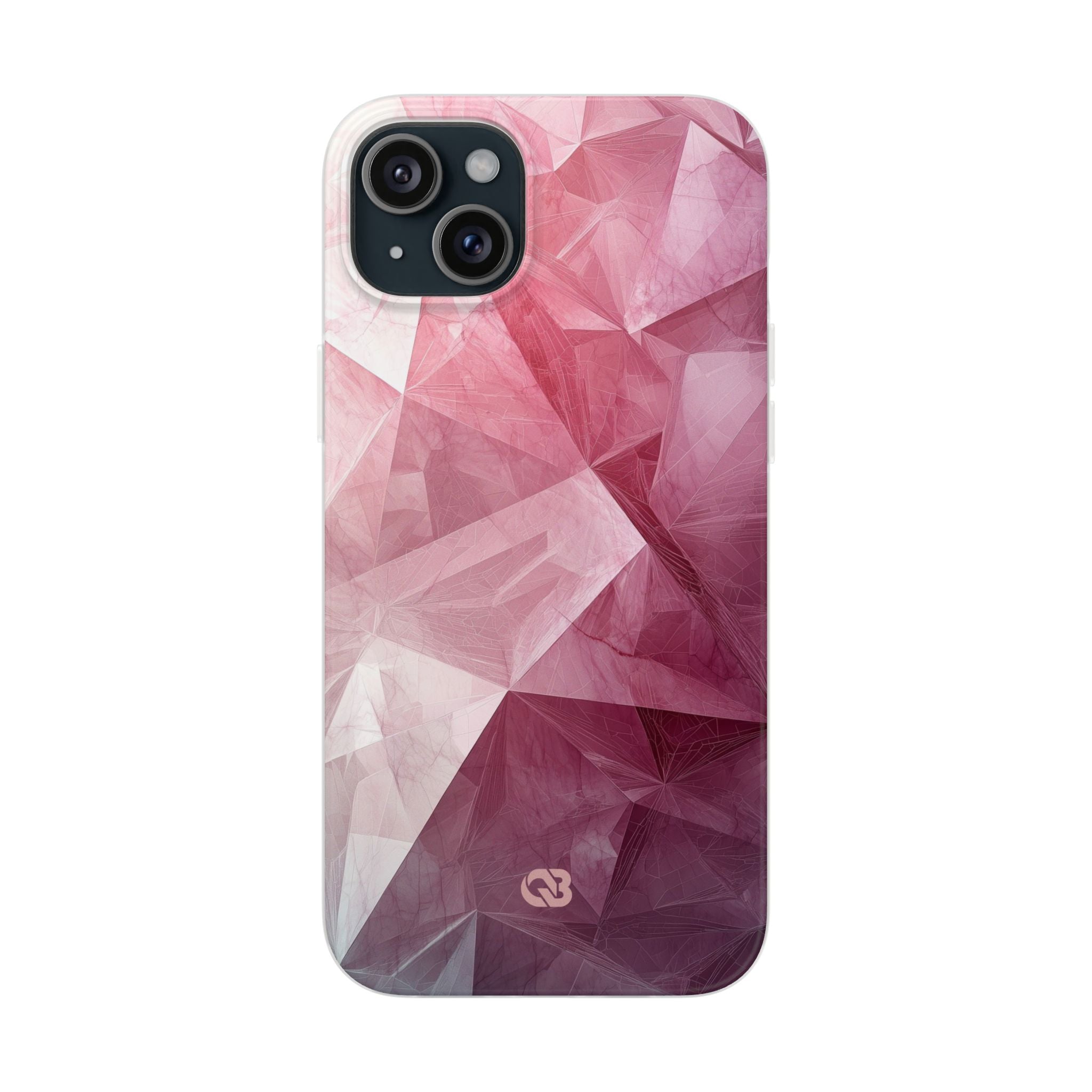 Shattered Rose Shards · Soft Phone Case for iPhone