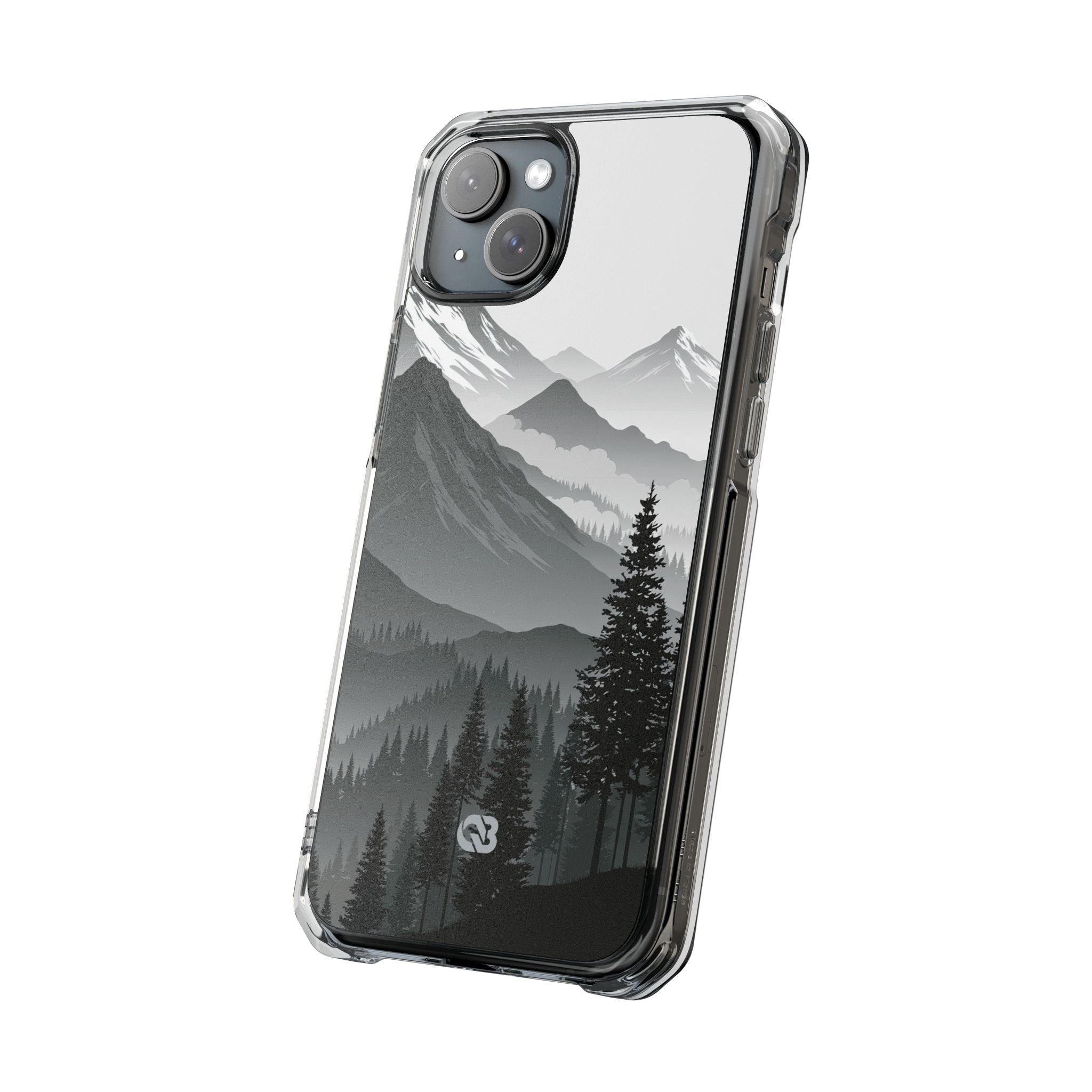 Grey Impact MagSafe Phone Case for iPhone - Granite Ridge Mist