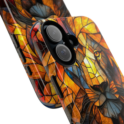 Amber Glass Lion · Tough Phone Case for iPhone