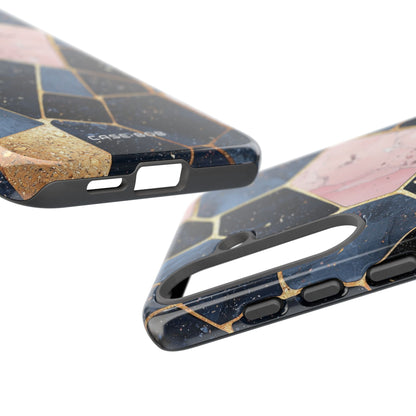Golden Mosaic Samsung S25 Plus Case - Tough