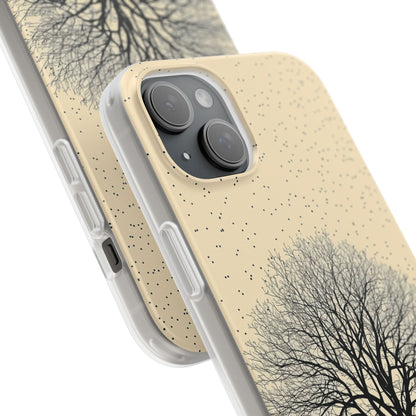 Silent Branches iPhone 15 Plus Case - Soft