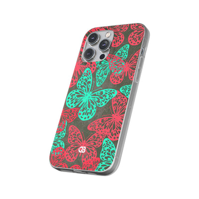 Electric Papillon · Lite Phone Case for iPhone ·  Pink