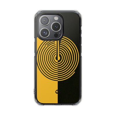 Yellow Impact MagSafe Phone Case for iPhone - Voltage Sector Pulse