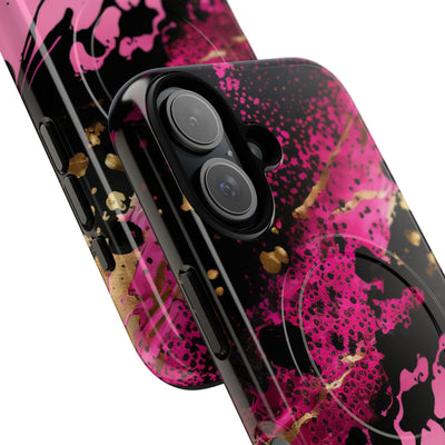 Magenta Liquid Gold · Tough+ Telefoncover for iPhone · Magsafe
