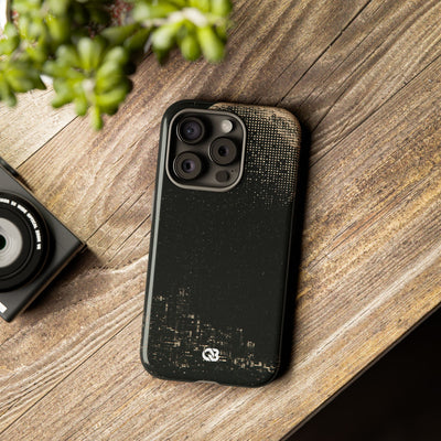 Lunar Metropolis Nocturne · Tough Phone Case for iPhone · Black