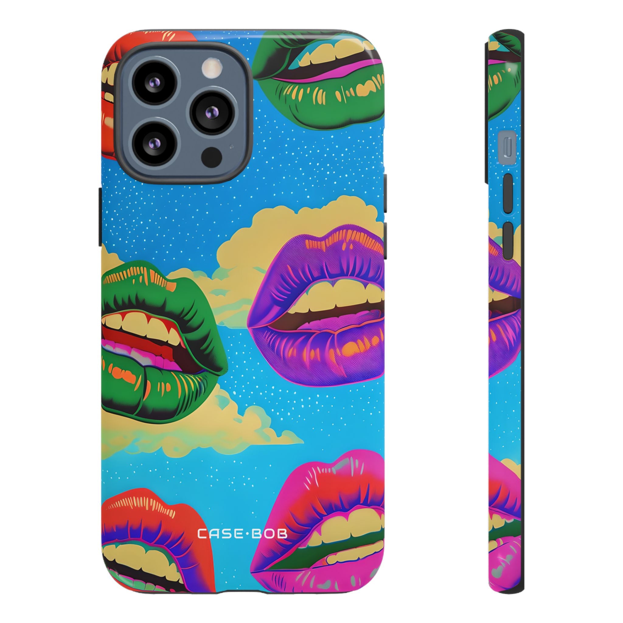 Bunte Lipscape iPhone 13 Pro Max Case - Tough