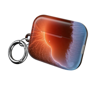 Thermal Aura Pulse · Hard Case for AirPods & AirPods Pro · Blue