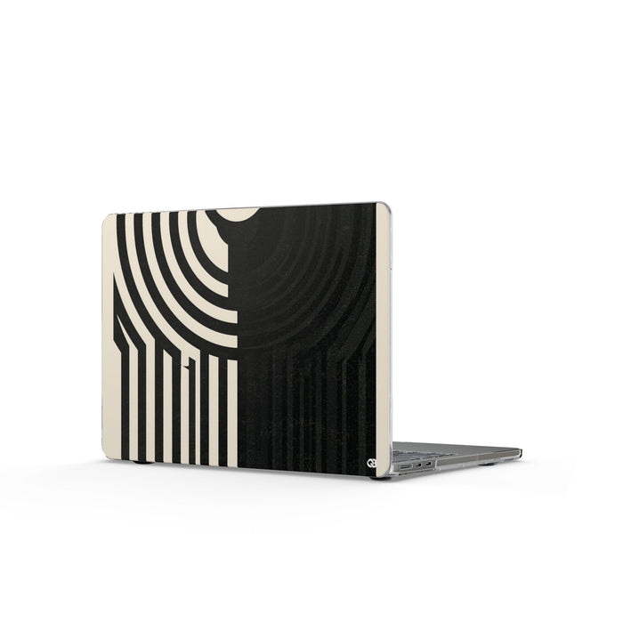 Orbital Resonance · Clear Hard Case for MacBook · Black