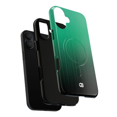 Emerald Cascade · Tough 2.0 Magnetic Phone Case for iPhone · Green