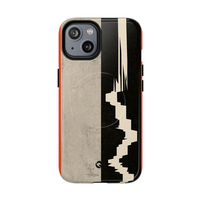 Orange Tough 2.0 Magsafe Phone Case for iPhone - Orange Monolith Rift