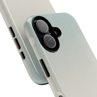 Blue Tough Phone Case for iPhone - Mist Valley Pagoda