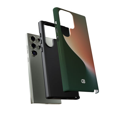 Luminous Arc · Tough Phone Case for Samsung · Green