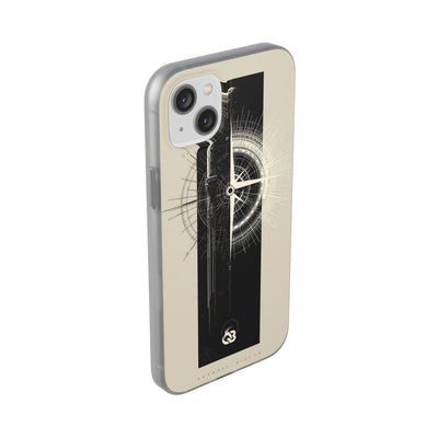 Beige Lite Phone Case for iPhone - Zenith Vector Spire