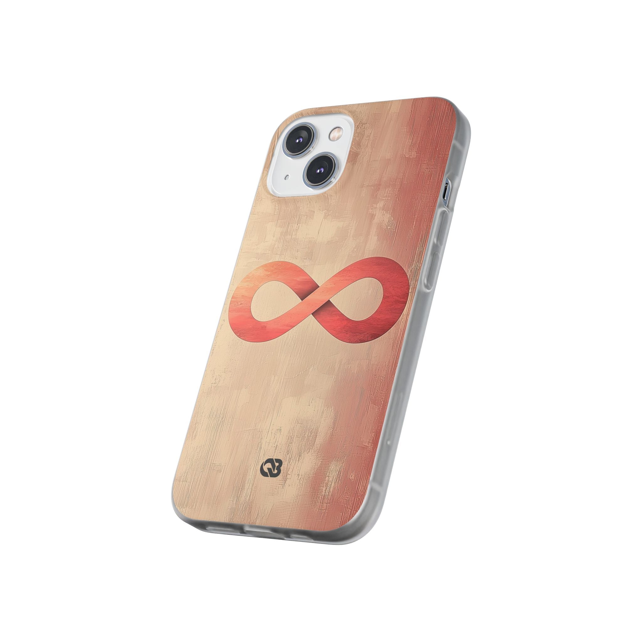 Terracotta Infinity Stroke · Soft Handyhülle für iPhone