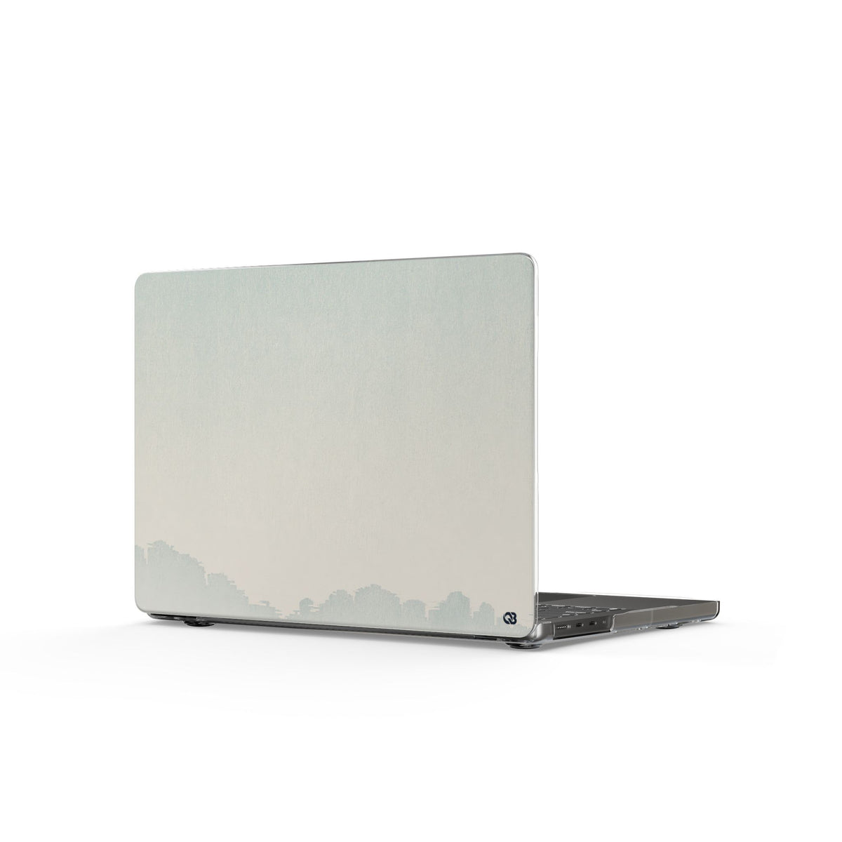 Misty Dynasty Horizon · Clear Hard Case for MacBook · Blue