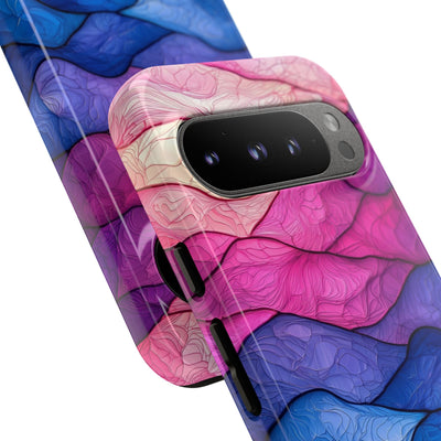 Electric Ridge Flow · Tough Coque de téléphone pour Google Pixel