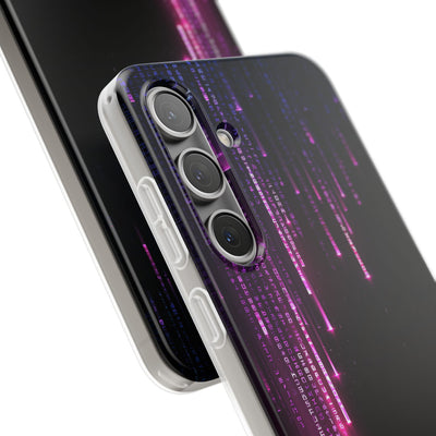 Binary Cascade · Lite Phone Case for Samsung · Black
