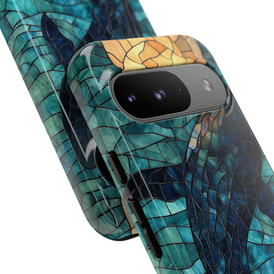 Stained Moon Whale · Tough Custodia per Google Pixel