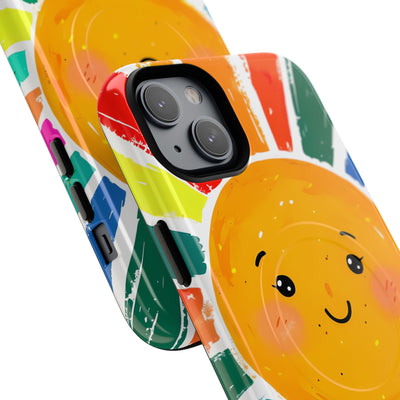 Vibrant Solar Smile · Tough+ Phone Case for iPhone · Magsafe