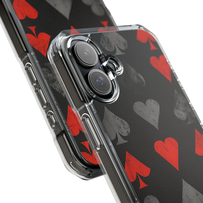 Gritty Suit Repeat · Impact Phone Case for iPhone · Magsafe