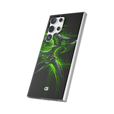 Cyber Sigil Grid · Lite Phone Case for Samsung · Green