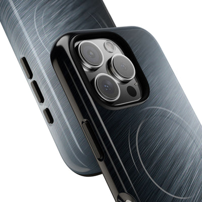 Brushed Obsidian Steel · Tough 2.0 Magnetic Phone Case for iPhone · Grey