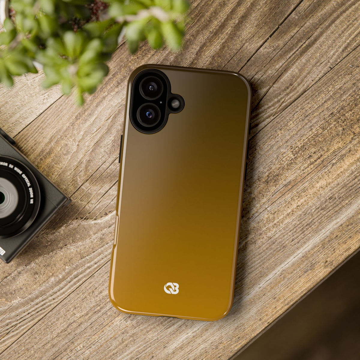 Golden Umber · Tough Phone Case for iPhone · Gold