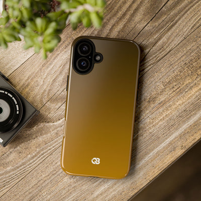 Golden Umber · Tough Phone Case for iPhone · Gold