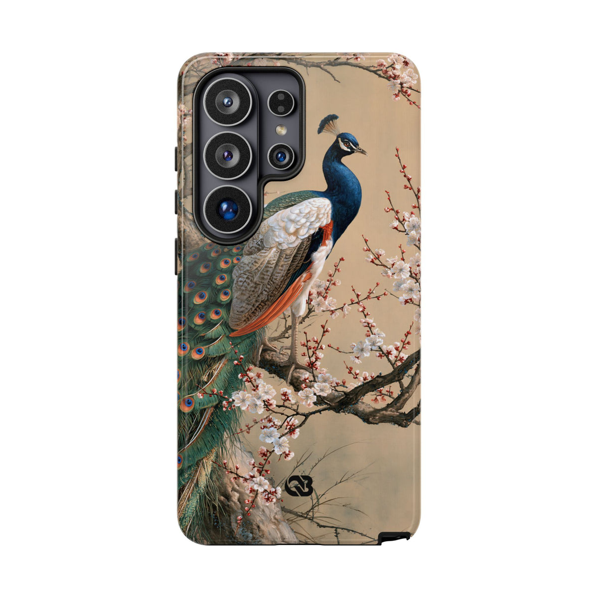 Imperial Peacock Blossom · Tough Phone Case for Samsung · Beige