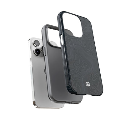Obsidian Elevation · Tough Phone Case for iPhone · Black