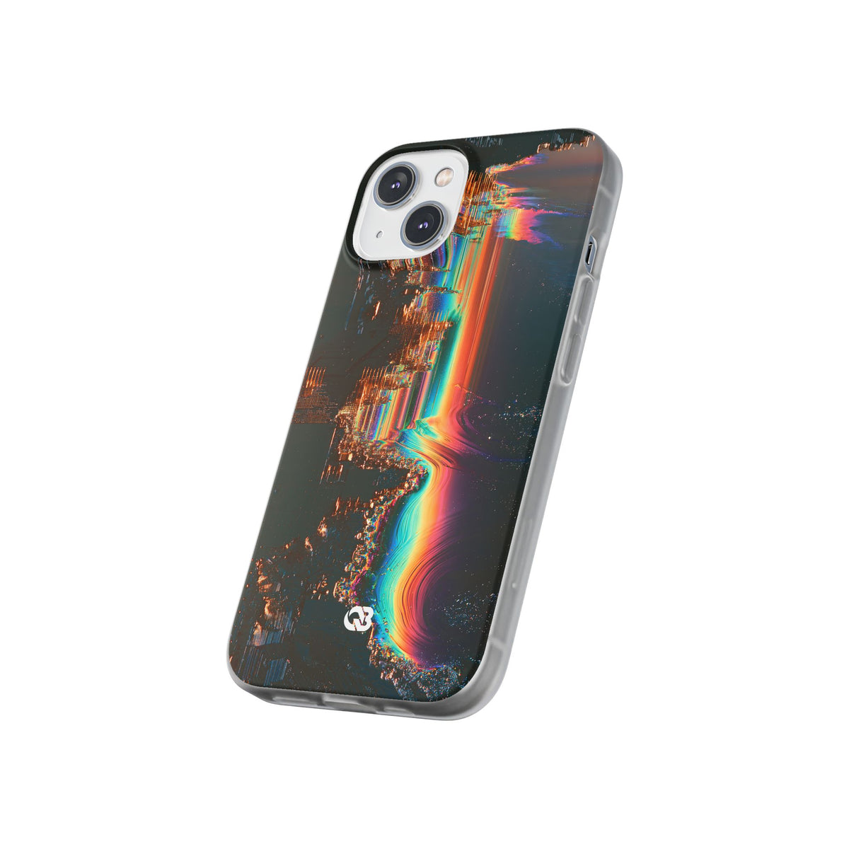 Prismatic Circuit · Lite Phone Case for iPhone ·  Black