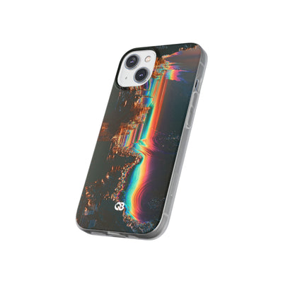 Prismatic Circuit · Lite Phone Case for iPhone ·  Black