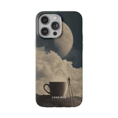 Moonlit Cup iPhone 14 Pro Max Case - Soft