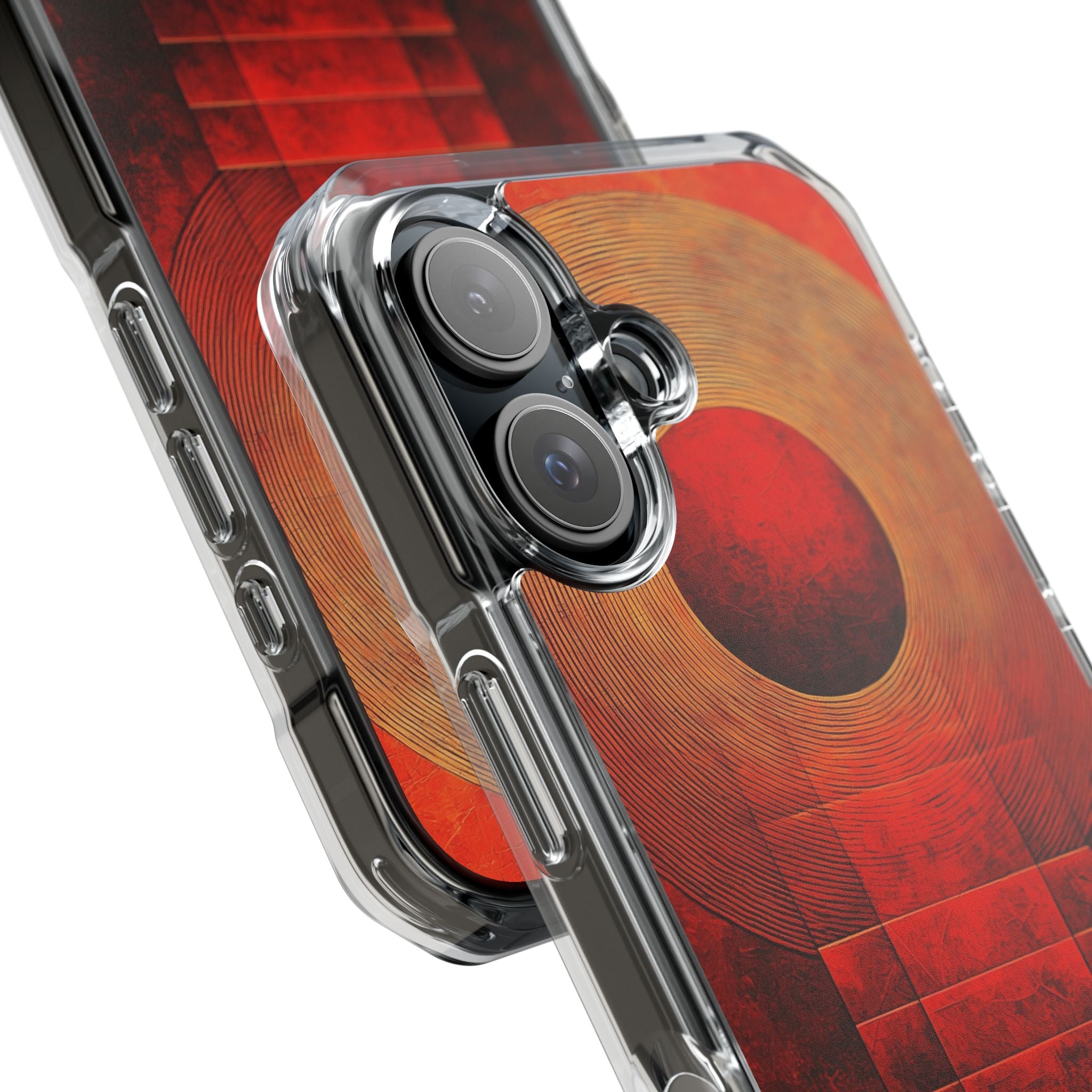Crimson Solar Halo · Impact Phone Case for iPhone · Magsafe