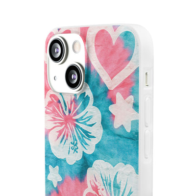 Tropical Hibiscus Bloom · Lite Phone Case for iPhone ·  Teal