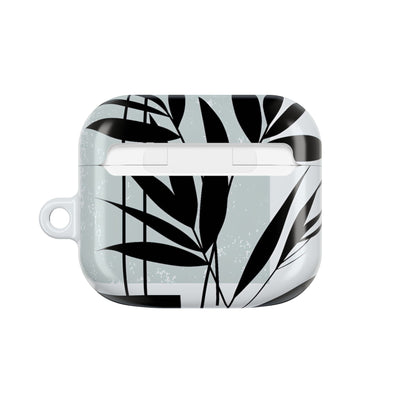 Zen Bamboo Silhouette · Hard Case for AirPods & AirPods Pro · Green
