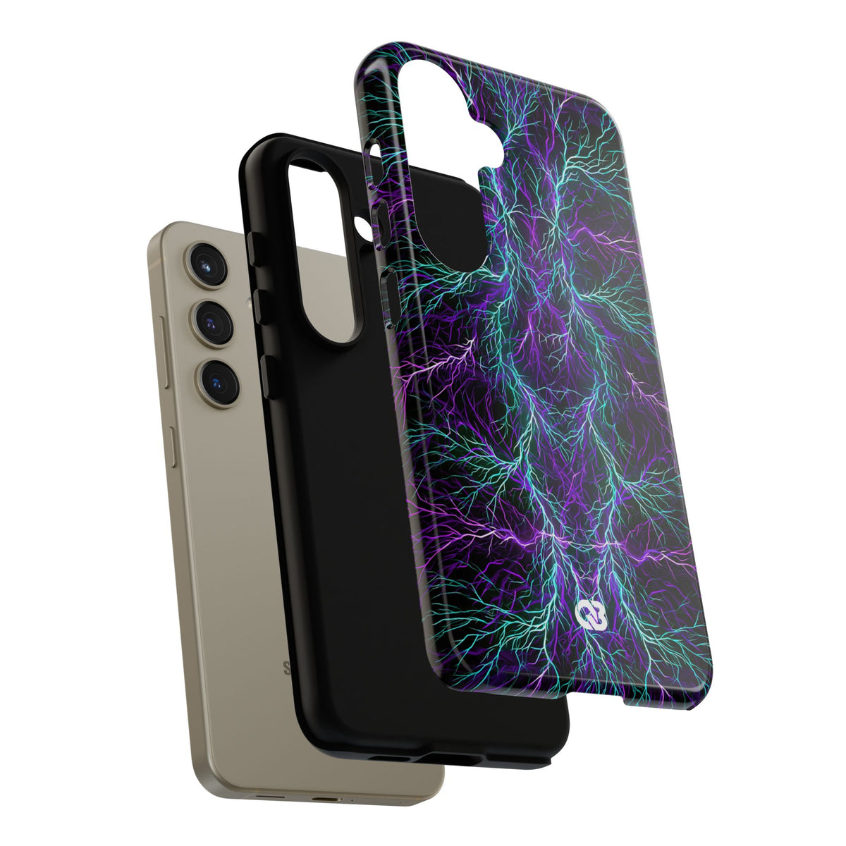 Electric Plasma Arbor · Tough Phone Case for Samsung · Purple