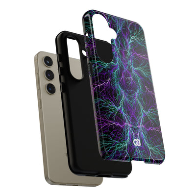 Electric Plasma Arbor · Tough Phone Case for Samsung · Purple