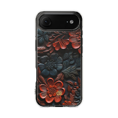Carved Earth Bloom · Impact Phone Case for iPhone · Magsafe
