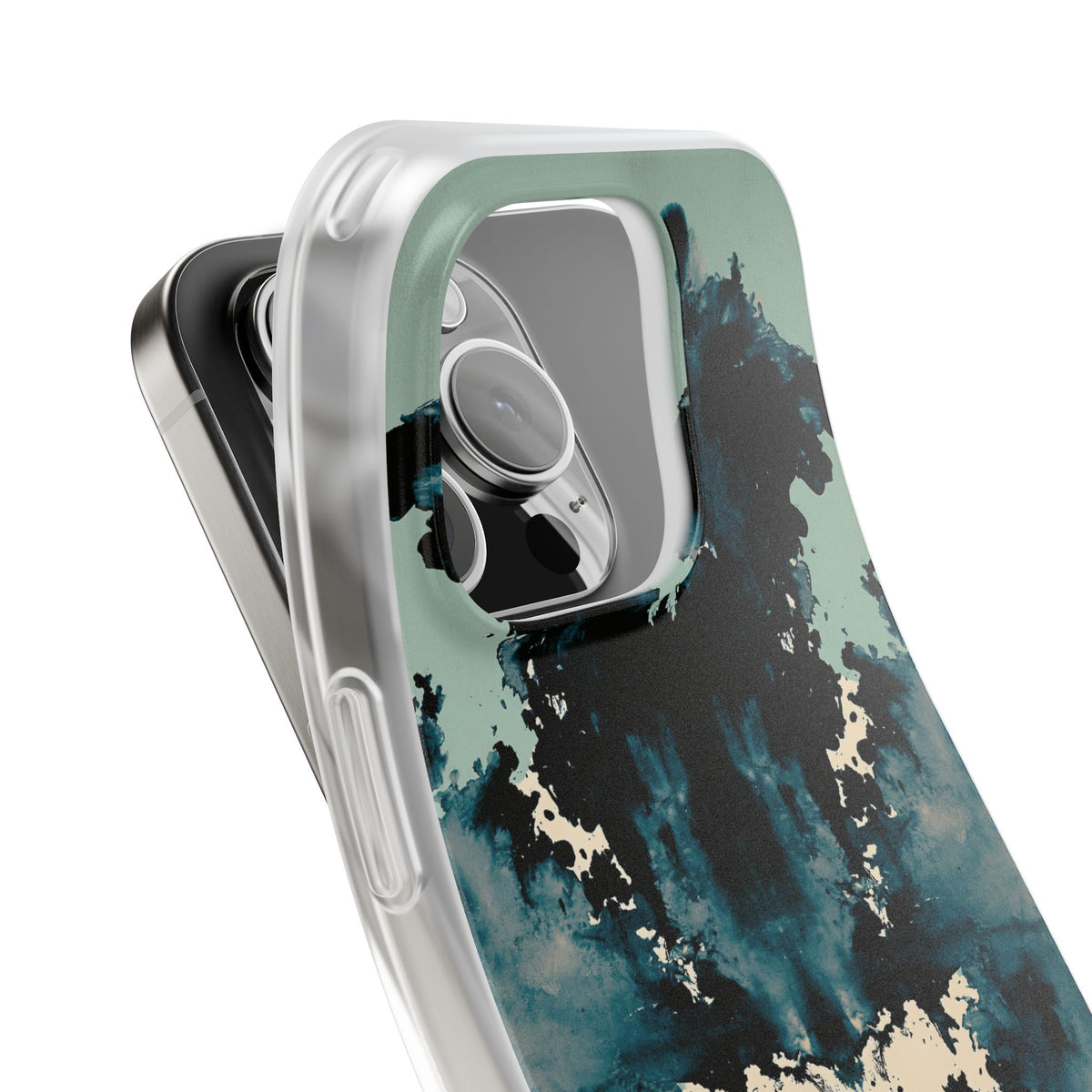 Rorschach Ink Void · Lite Phone Case for iPhone ·  Black