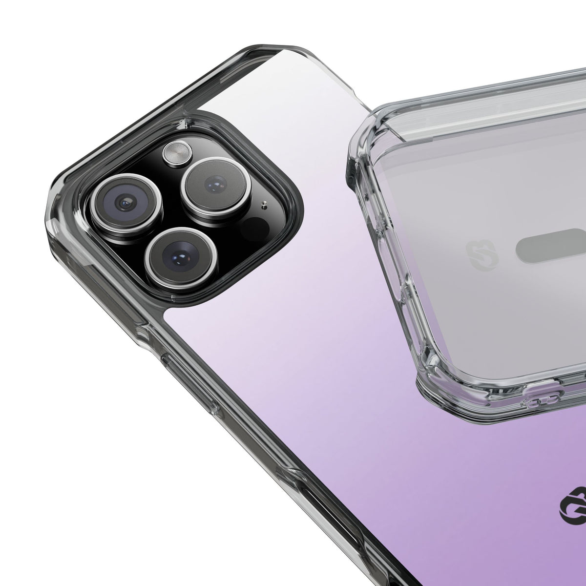Soft Lilac · Clear Impact Magnetic Phone Case for iPhone · Purple